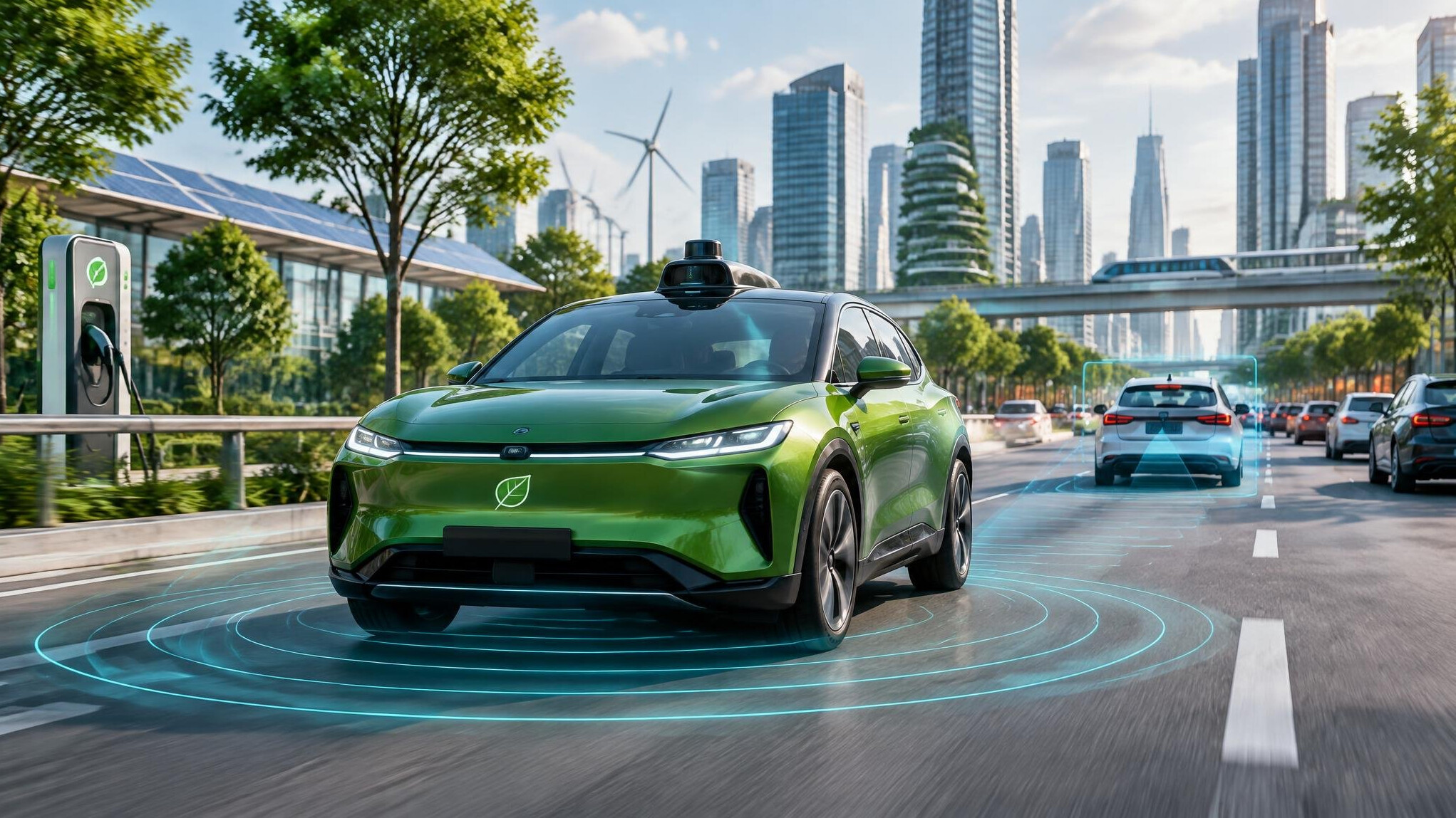 sustainable electric car